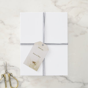 Goldener Schmetterling Geschenkanhänger