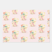 Goldener Schmetterling Geschenkpapier Set (Vorderseite 3)