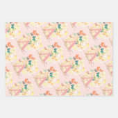 Goldener Schmetterling Geschenkpapier Set (Vorderseite 2)