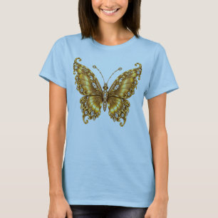 Goldener Schmetterling – Luxus Schönheit & Verwand T-Shirt