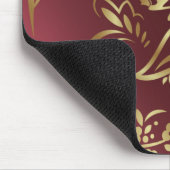 Goldener Schmetterling Mousepad (Ecke)