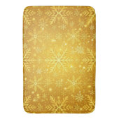 Goldener Schnee Badematte (Vorderseite Vertikal)