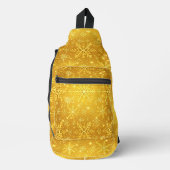Goldener Schnee Crossbody Bag (Vorderseite)