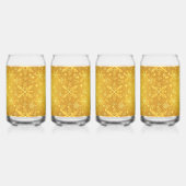 Goldener Schnee Dosenglas (Vorderseite)