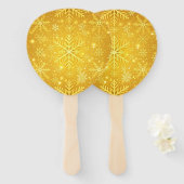 Goldener Schnee Fächer (Vorne und Hinten)