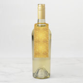 Goldener Schnee Flaschenanhänger (Auf Flasche)