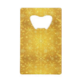 Goldener Schnee Geldbeutel Flaschenöffner (Rückseite)