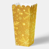 Goldener Schnee Geschenkschachtel (Rückseite)