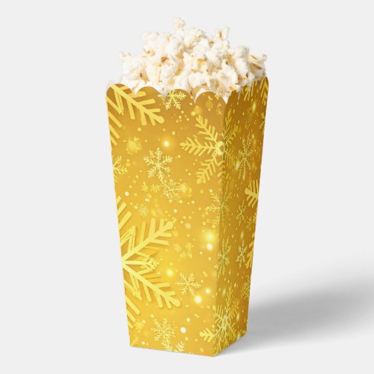 Goldener Schnee Geschenkschachtel (Geplatzt)