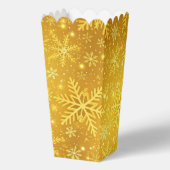 Goldener Schnee Geschenkschachtel (Rückseite)