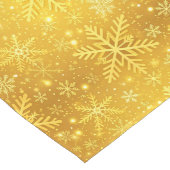 Goldener Schnee Großer Tischläufer (Ecke)