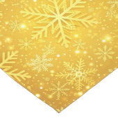 Goldener Schnee Großer Tischläufer (Ecke)