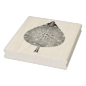 Goldener Schnee Gummistempel (Stempel)