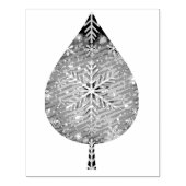 Goldener Schnee Gummistempel (Prägung)