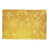 Goldener Schnee Kissenbezug (Rückseite-Links)