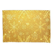 Goldener Schnee Kissenbezug (Vorderseite-Links)