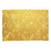 Goldener Schnee Kissenbezug (Vorderseite-Rechts)