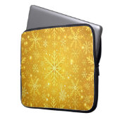 Goldener Schnee Laptopschutzhülle (Vorderseite Links)