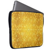 Goldener Schnee Laptopschutzhülle (Vorne Rechts)