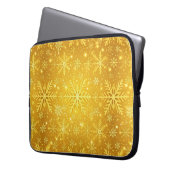 Goldener Schnee Laptopschutzhülle (Vorderseite Links)