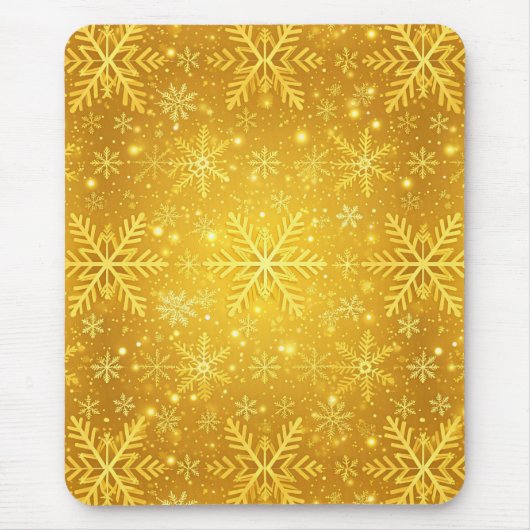 Goldener Schnee Mousepad (Vorne)