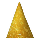 Goldener Schnee Partyhütchen (Rechts)