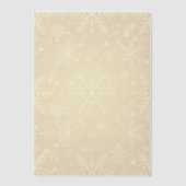Goldener Schnee Pergament Einladungen (Vorderseite)