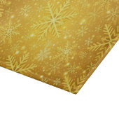 Goldener Schnee Schneidebrett (Ecke)