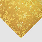 Goldener Schnee Seidenpapier (Ausschnitt)