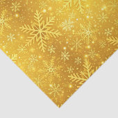 Goldener Schnee Seidenpapier (Ausschnitt)