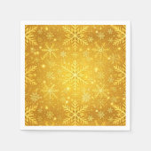 Goldener Schnee Serviette (Vorderseite)