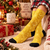 Goldener Schnee Socken