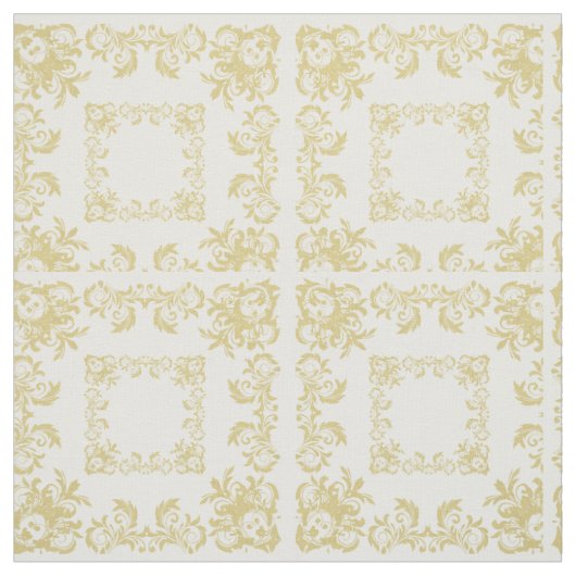Goldener Schnee Stoff (Muster)