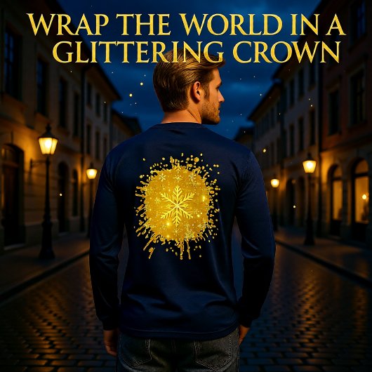 Goldener Schnee Tri-Blend Shirt