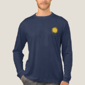 Goldener Schnee Tri-Blend Shirt (Vorderseite)