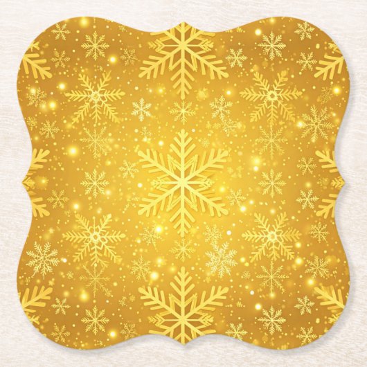 Goldener Schnee Untersetzer (Vorderseite)