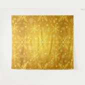Goldener Schnee Wandteppich (Vorderseite (Horizontal))