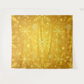 Goldener Schnee Wandteppich (Vorderseite (Horizontal))