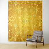 Goldener Schnee Wandteppich (Beispiel)