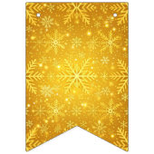 Goldener Schnee Wimpelkette (Zweite Fahne)