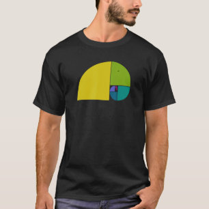 Goldener Schnitt Elefant Fibonacci Spirale 1 F T-Shirt