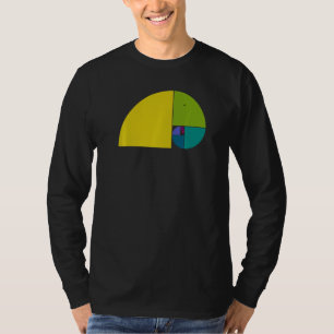 Goldener Schnitt Elefant Fibonacci Spirale 1 Fän T-Shirt