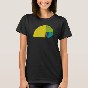 Goldener Schnitt Elefant Fibonacci Spirale 1 Fan T-Shirt