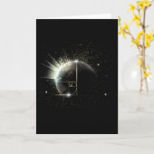 Goldener Schnitt Fibonacci Mathelehrer Spirale Wel Karte (Gelbe Blume)