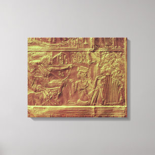 Goldener Schrein, Tutankhamuns Schatz Leinwanddruck