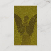 Goldener Schutzengel Visitenkarte (Vorderseite)