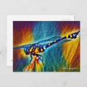 Goldener Schwanz: Postkarte (Vorne/Hinten)