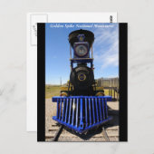 Goldener Schwung Nationales Kulturdenkmal Postkarte (Vorne/Hinten)