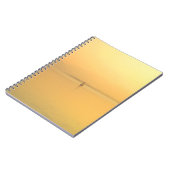 Goldener See mit Schiff Notizblock (Linke Seite)
