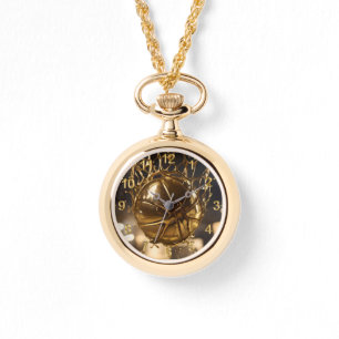 "Goldener Sieg: Netball in einem glänzenden Netz g Armbanduhr